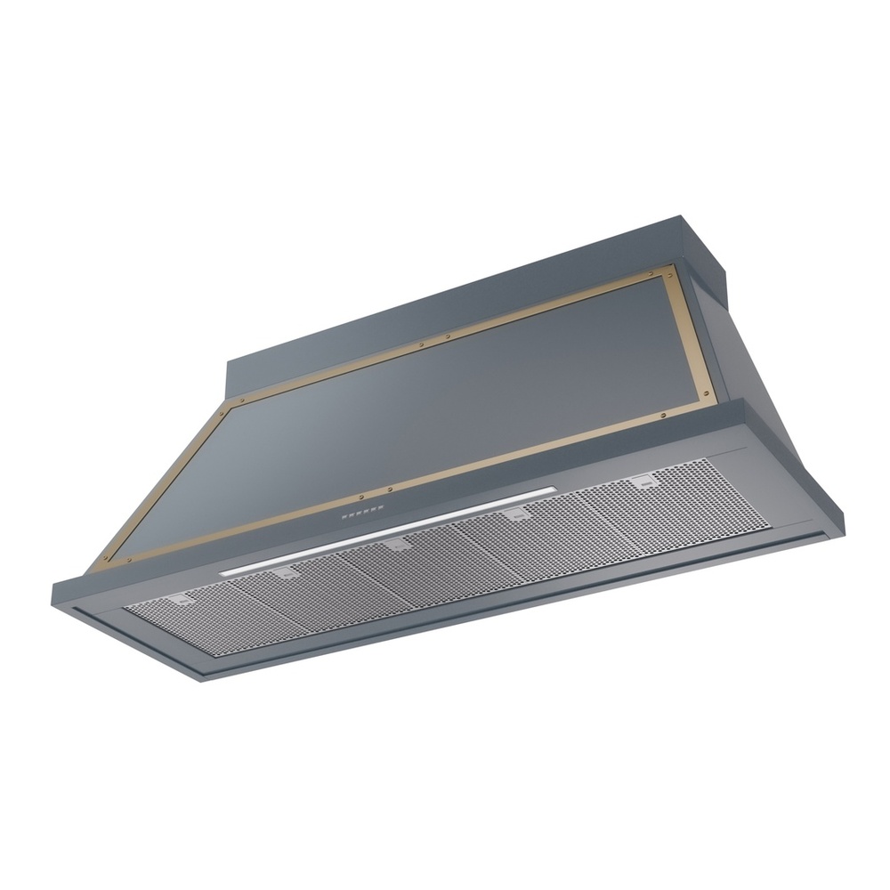 ILVE UANB60BGG Nostalgie Noblesse 60" Range Hood, bottom angled view