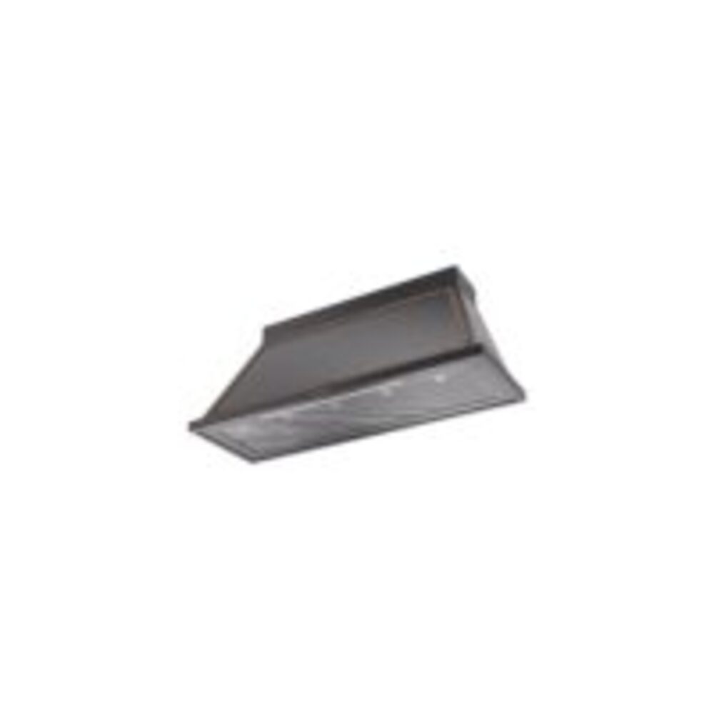 ILVE UANB60BKB Nostalgie Noblesse 60" Range Hood, bottom angled view