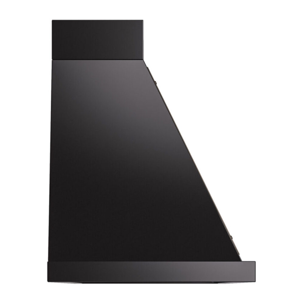 ILVE UANB60BKB Nostalgie Noblesse 60" Range Hood, side view