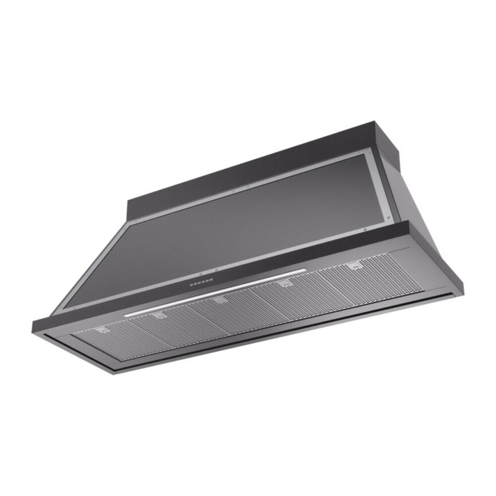 ILVE UANB60BKC Nostalgie Noblesse 60" Range Hood, bottom angled view