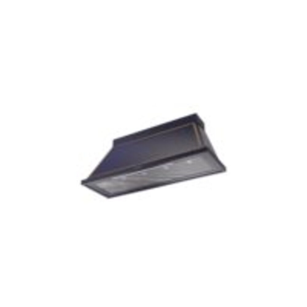 ILVE UANB60MBB Nostalgie Noblesse 60" Range Hood, bottom angled view