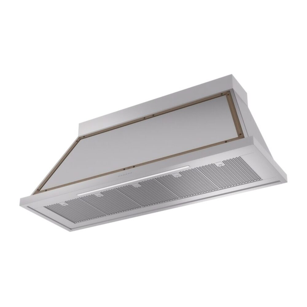 ILVE UANB60SSB Nostalgie Noblesse 60" Range Hood, bottom angled view