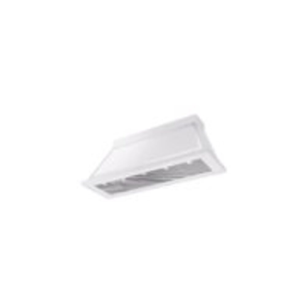 ILVE UANB60WHC Nostalgie Noblesse 60" Range Hood, bottom angled view