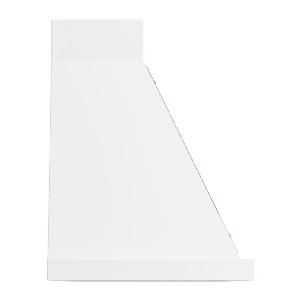 ILVE UANB60WHG Nostalgie Noblesse 60" Range Hood, side view