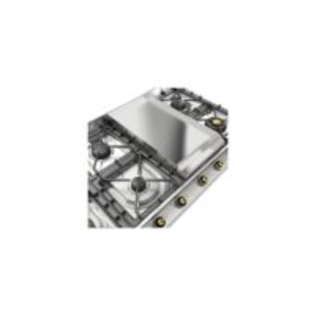 ILVE UHCP1265FNSSG close up on griddle
