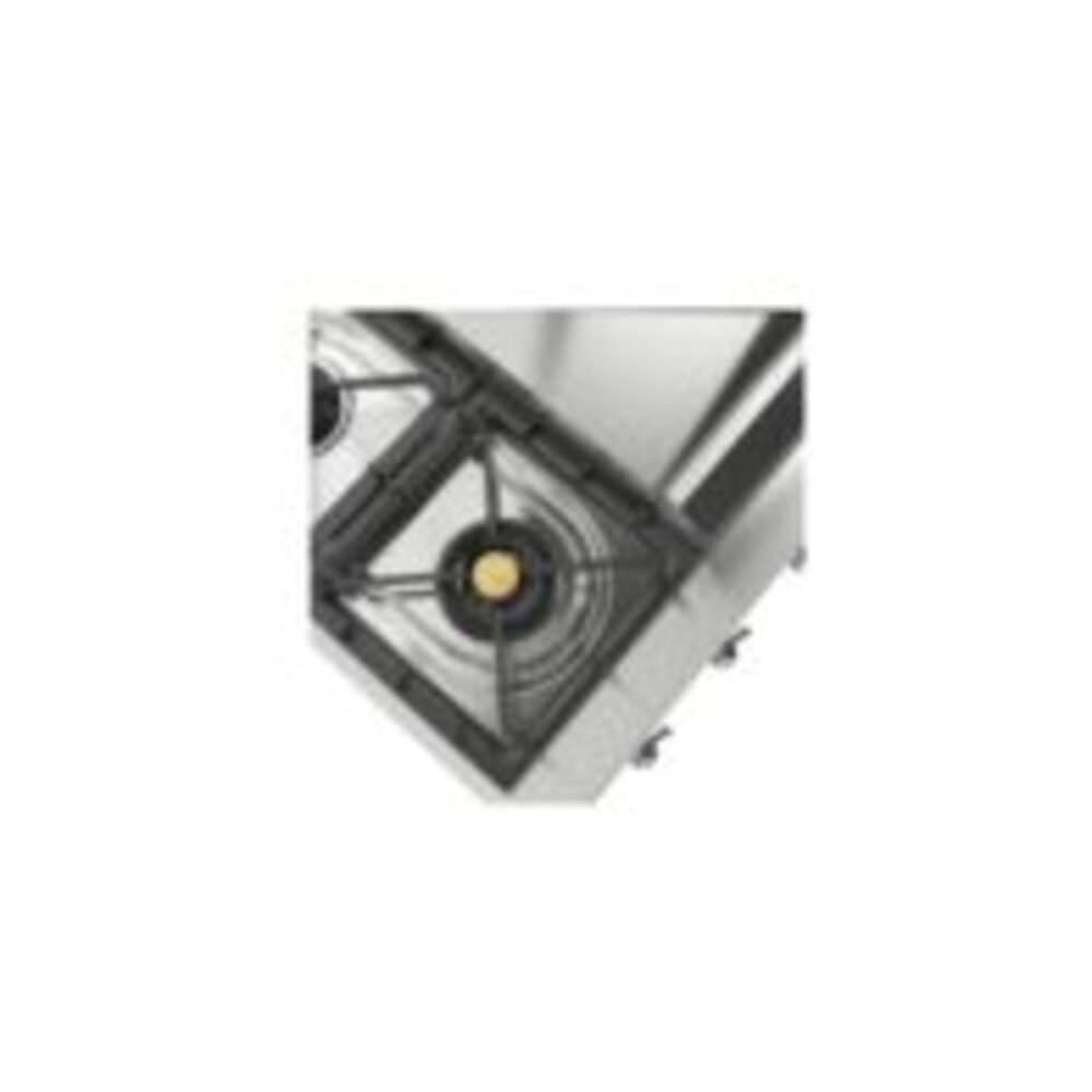 ILVE UHCP36FNSSC close up on dual function burner