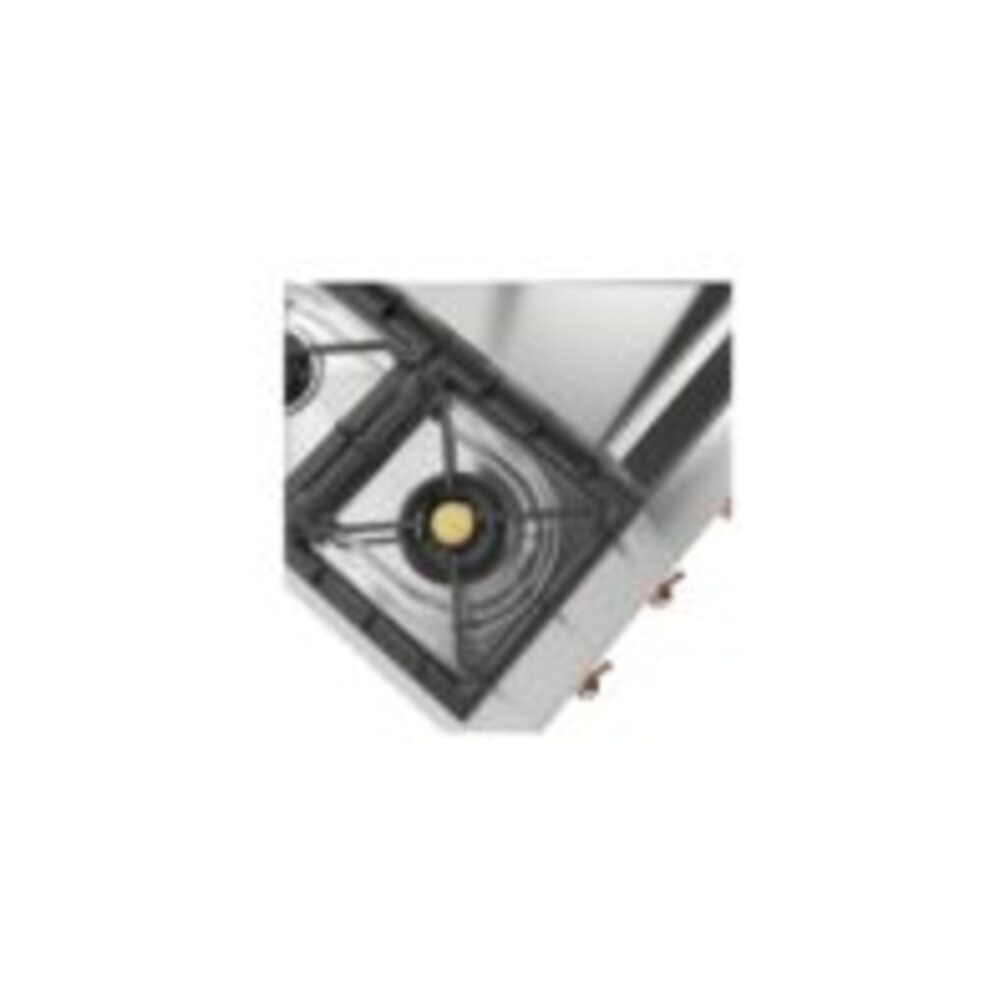 ILVE UHCP36FNSSP close up on dual function burner