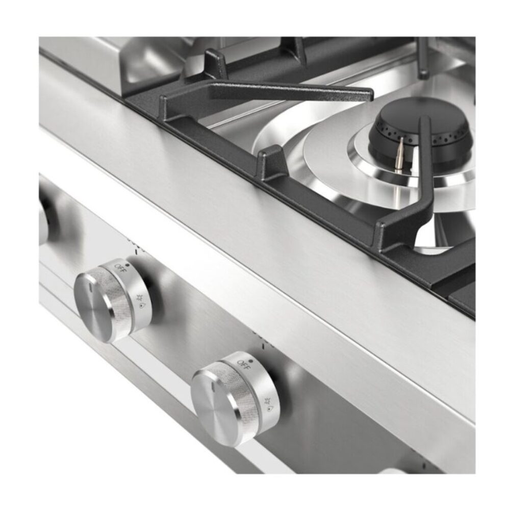 ILVE UHCP48FSSLP close up on knobs