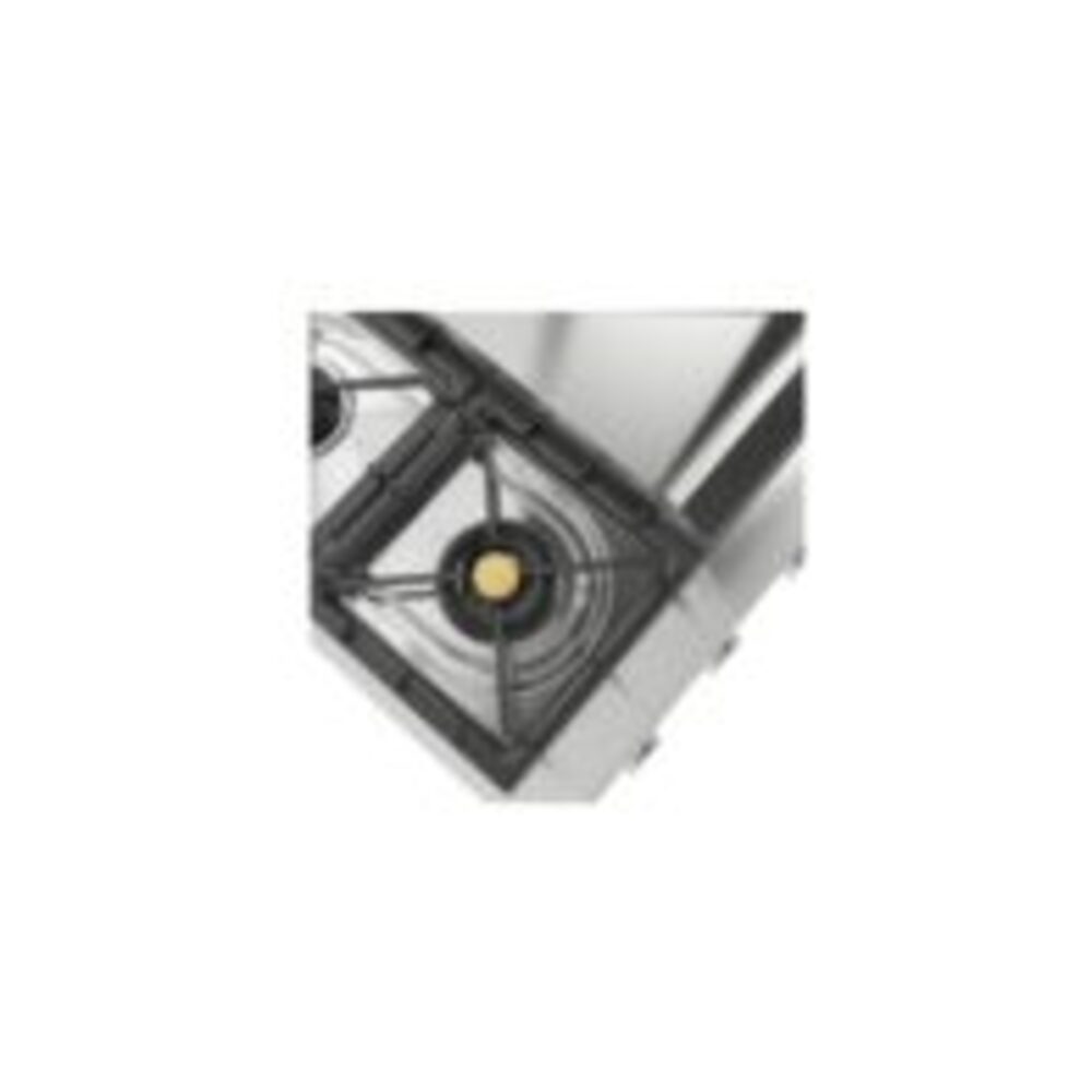 ILVE UHCP48FSSLP close up on dual burner