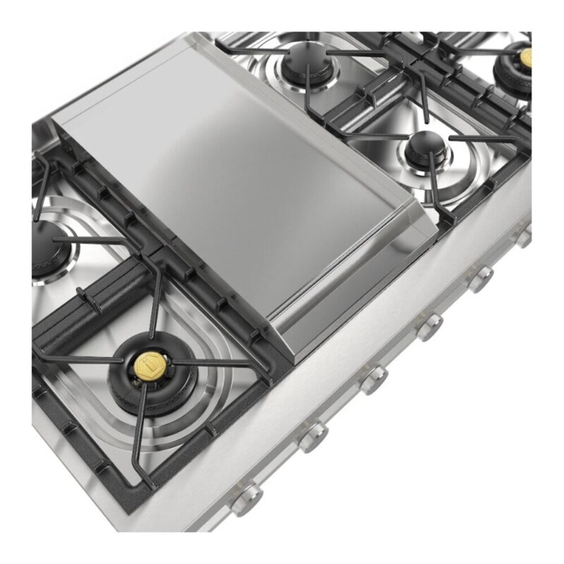 ILVE UHCP48FSS close up on griddle