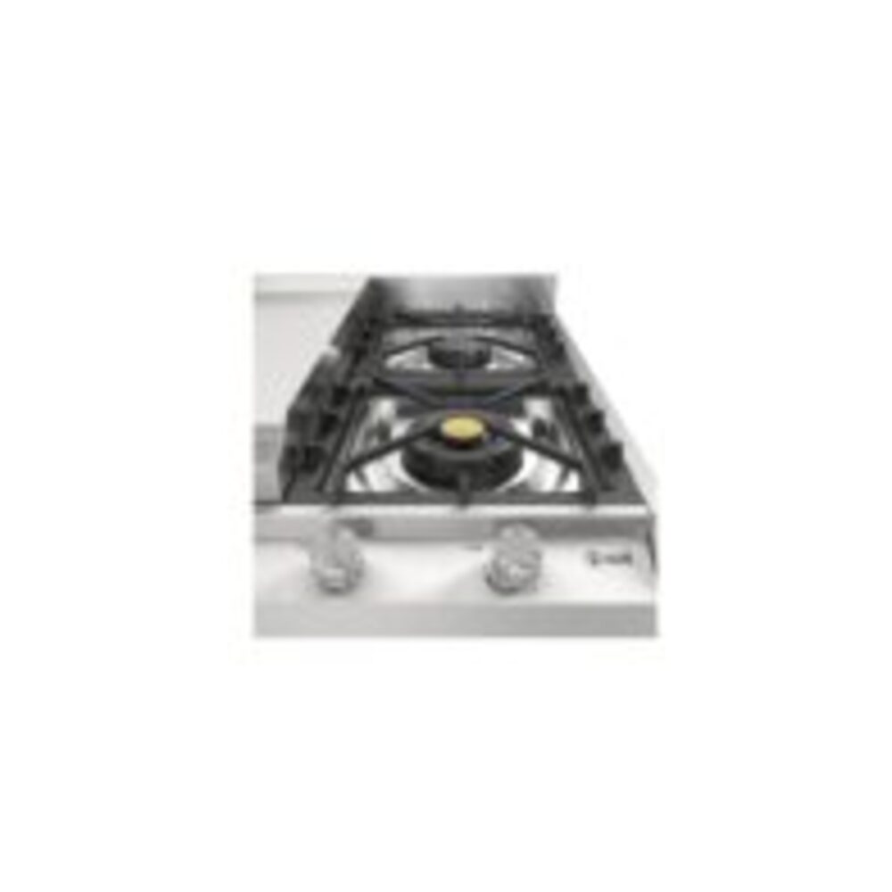 ILVE UHCP965FSS front view close up on knobs