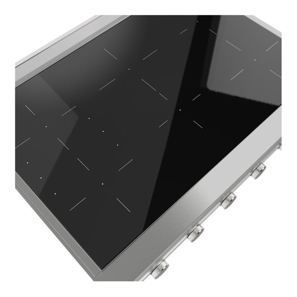 ILVE UHCPI366SS Professional Plus II 36 inch Built-In Induction Rangetop, in Stainless Steel 7 ILVE UHCPI366SS close up on cooking surface