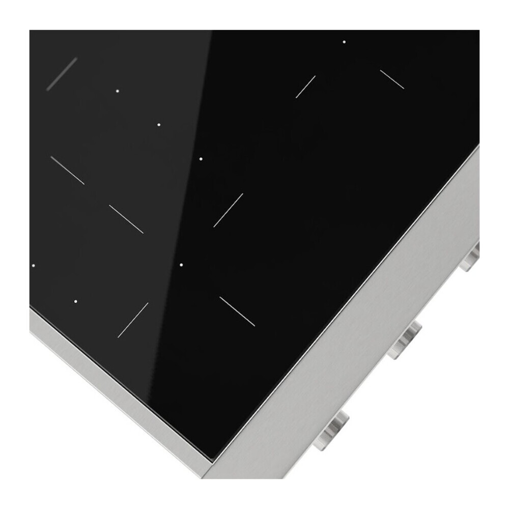 ILVE UHCPI366SS Professional Plus II 36 inch Built-In Induction Rangetop, in Stainless Steel 9 ILVE UHCPI366SS close up on bridge element