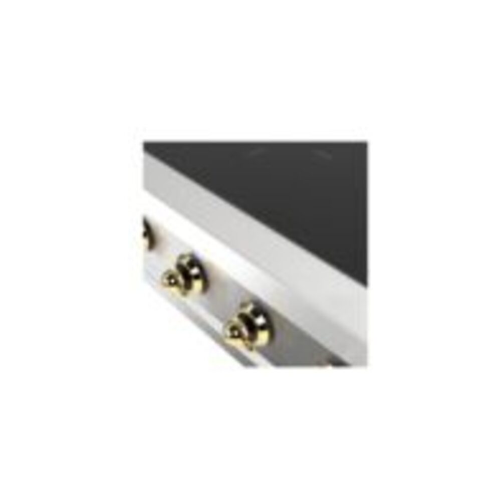 ILVE UHCPI486NSSG close up on knobs