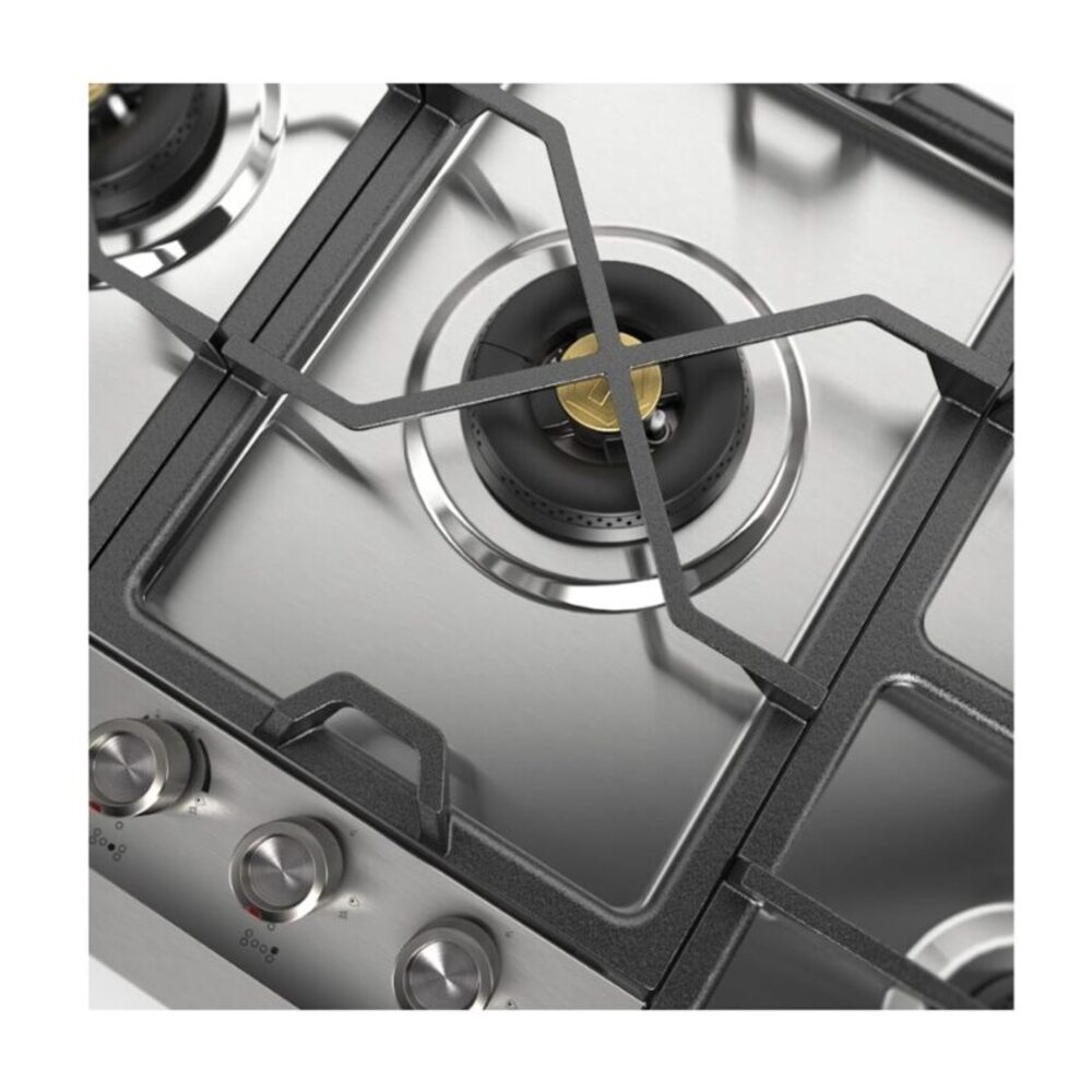 ILVE UHCPMT125SSLP close up on center dual bruner