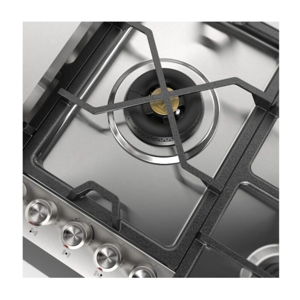 ILVE UHCPMT95FSSLP close up on center dual burner