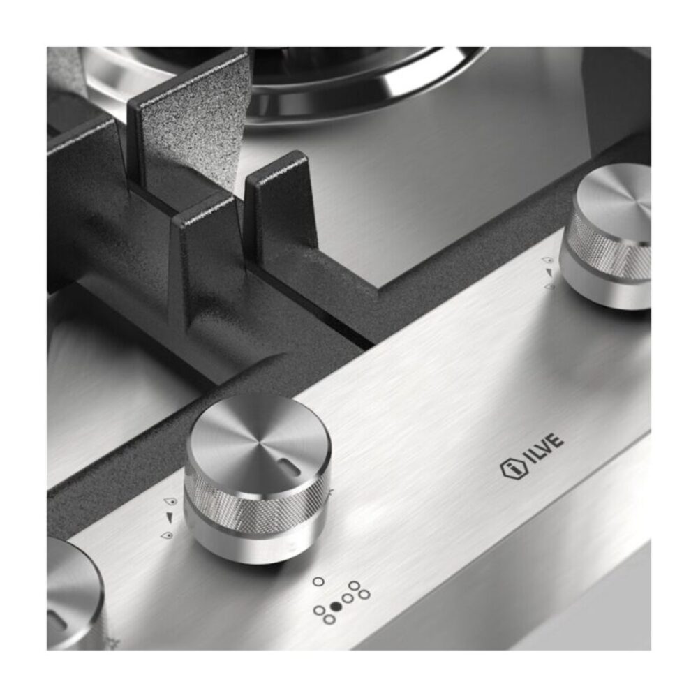 ILVE UHCPT125SS close up on knobs