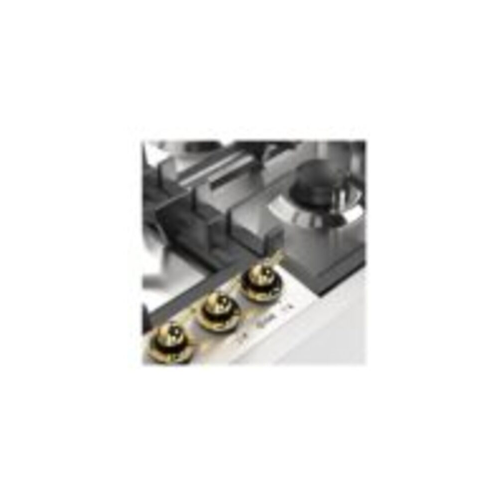 ILVE UHCPT95NSSG close up on knobs