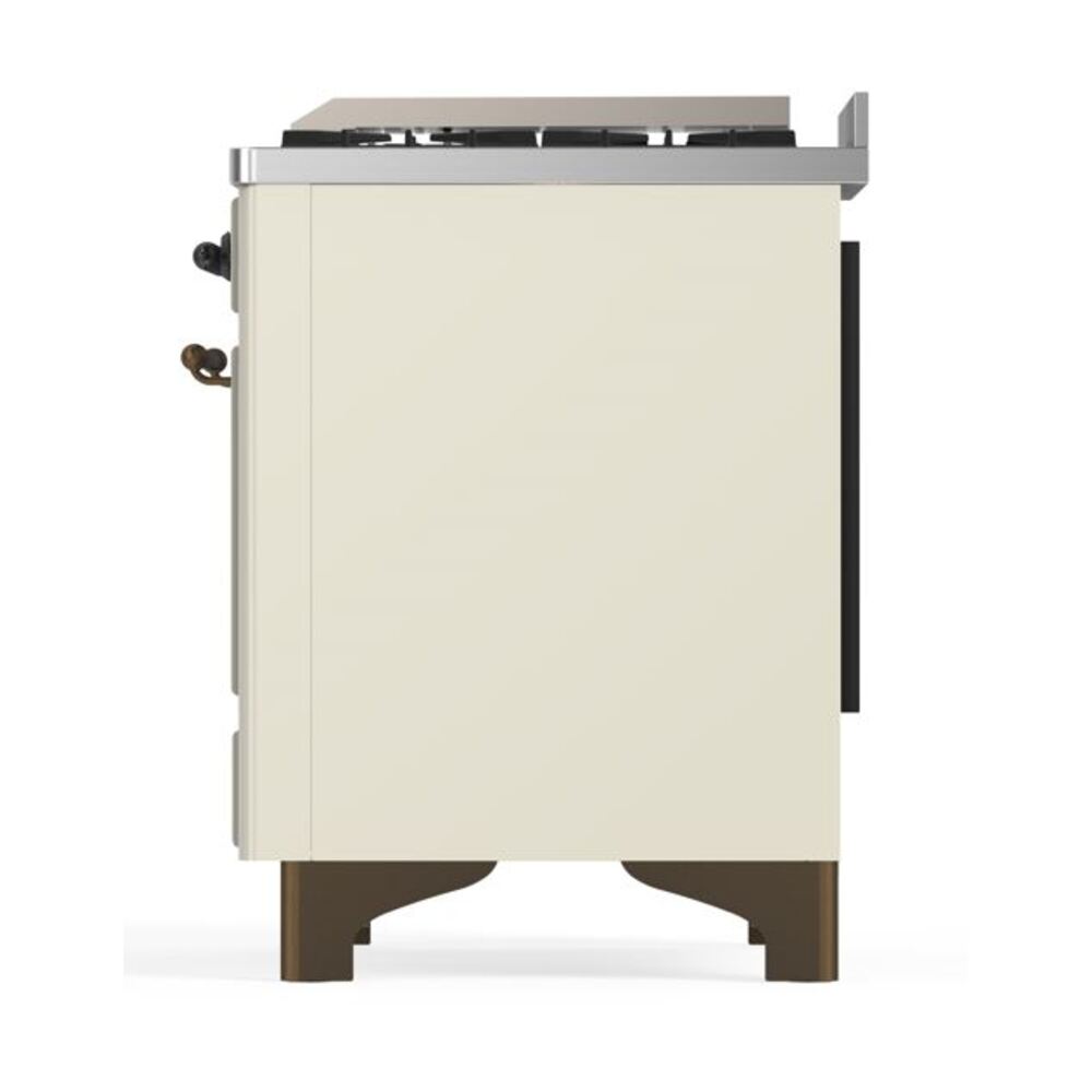 ILVE UM09F Majestic II 36 inch Dual Fuel Range with 6 Burners, Griddle