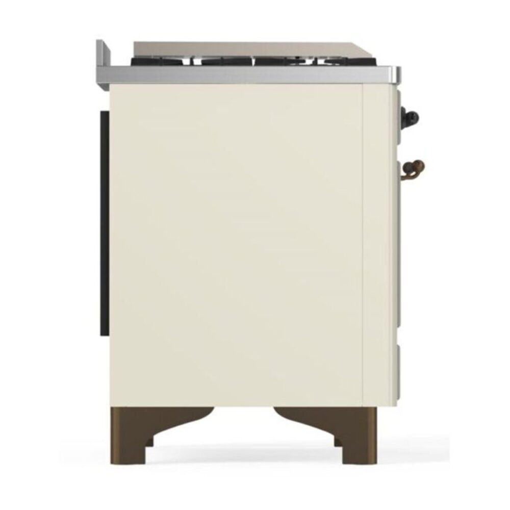 ILVE UM09F Majestic II 36 inch Dual Fuel Range with 6 Burners, Griddle