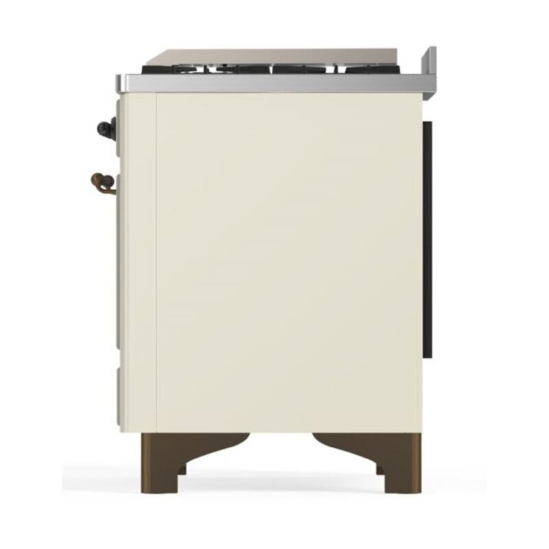 ILVE UM09F Majestic II 36 inch Dual Fuel Range with 6 Burners, Griddle