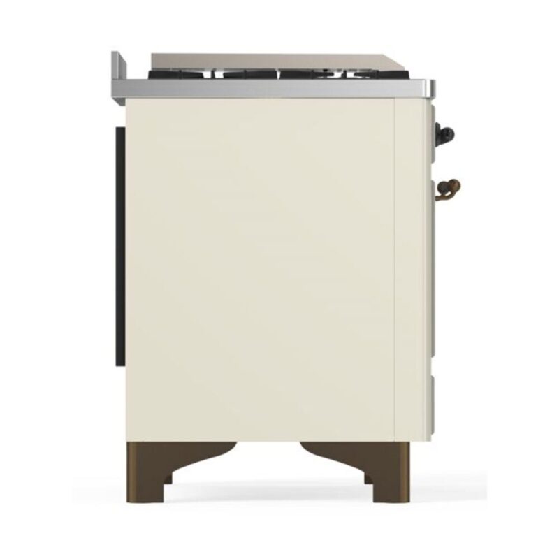 ILVE UM09F Majestic II 36 inch Dual Fuel Range with 6 Burners, Griddle