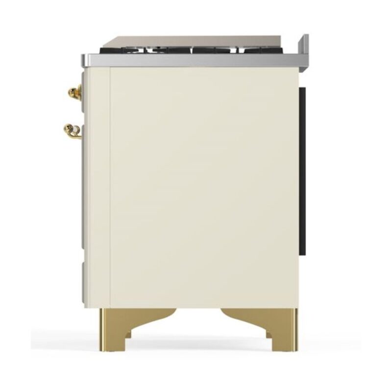 ILVE UM09F Majestic II 36 inch Dual Fuel Range with 6 Burners, Griddle