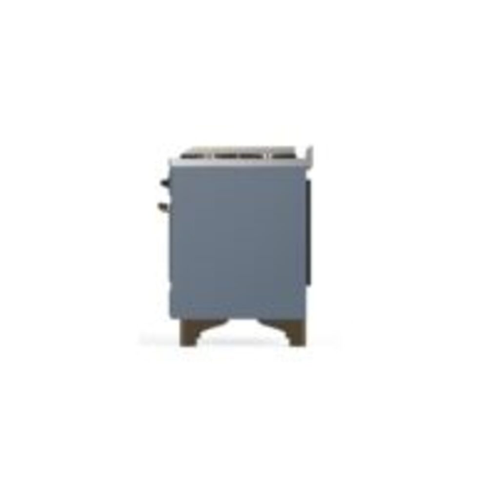 ILVE UM09F Majestic II 36 inch Dual Fuel Range with 6 Burners, Griddle