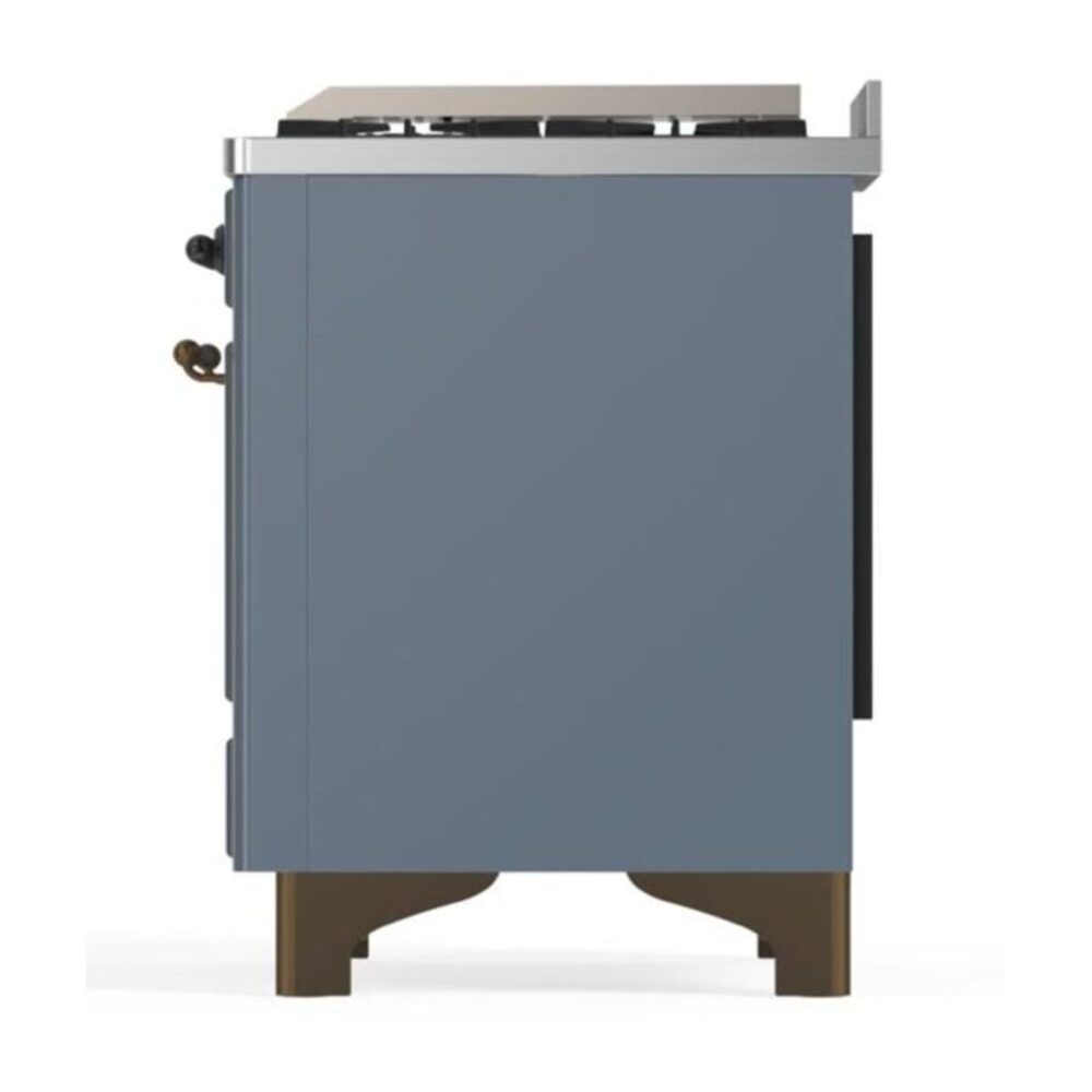 ILVE UM09F Majestic II 36 inch Dual Fuel Range with 6 Burners, Griddle