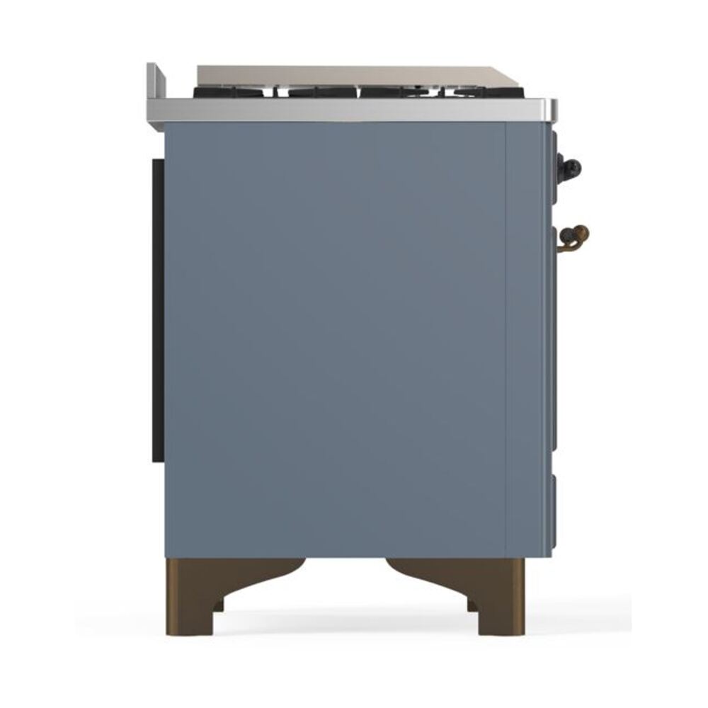 ILVE UM09F Majestic II 36 inch Dual Fuel Range with 6 Burners, Griddle