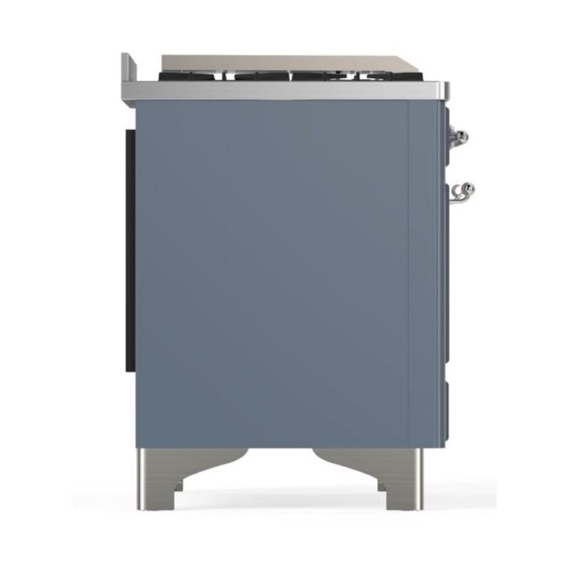 ILVE UM09F Majestic II 36 inch Dual Fuel Range with 6 Burners, Griddle