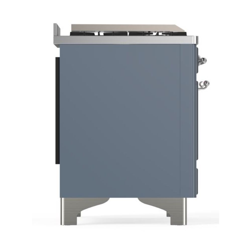 ILVE UM09F Majestic II 36 inch Dual Fuel Range with 6 Burners, Griddle