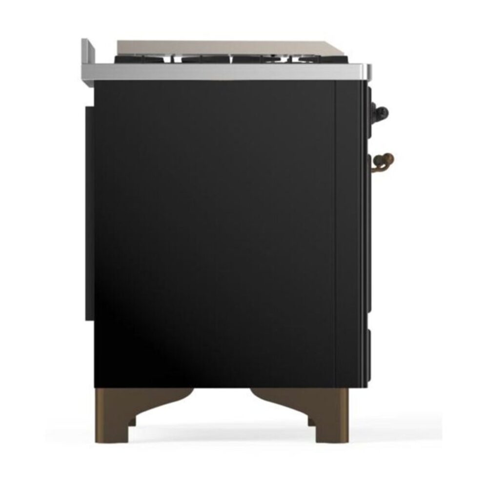 ILVE UM09F Majestic II 36 inch Dual Fuel Range with 6 Burners, Griddle