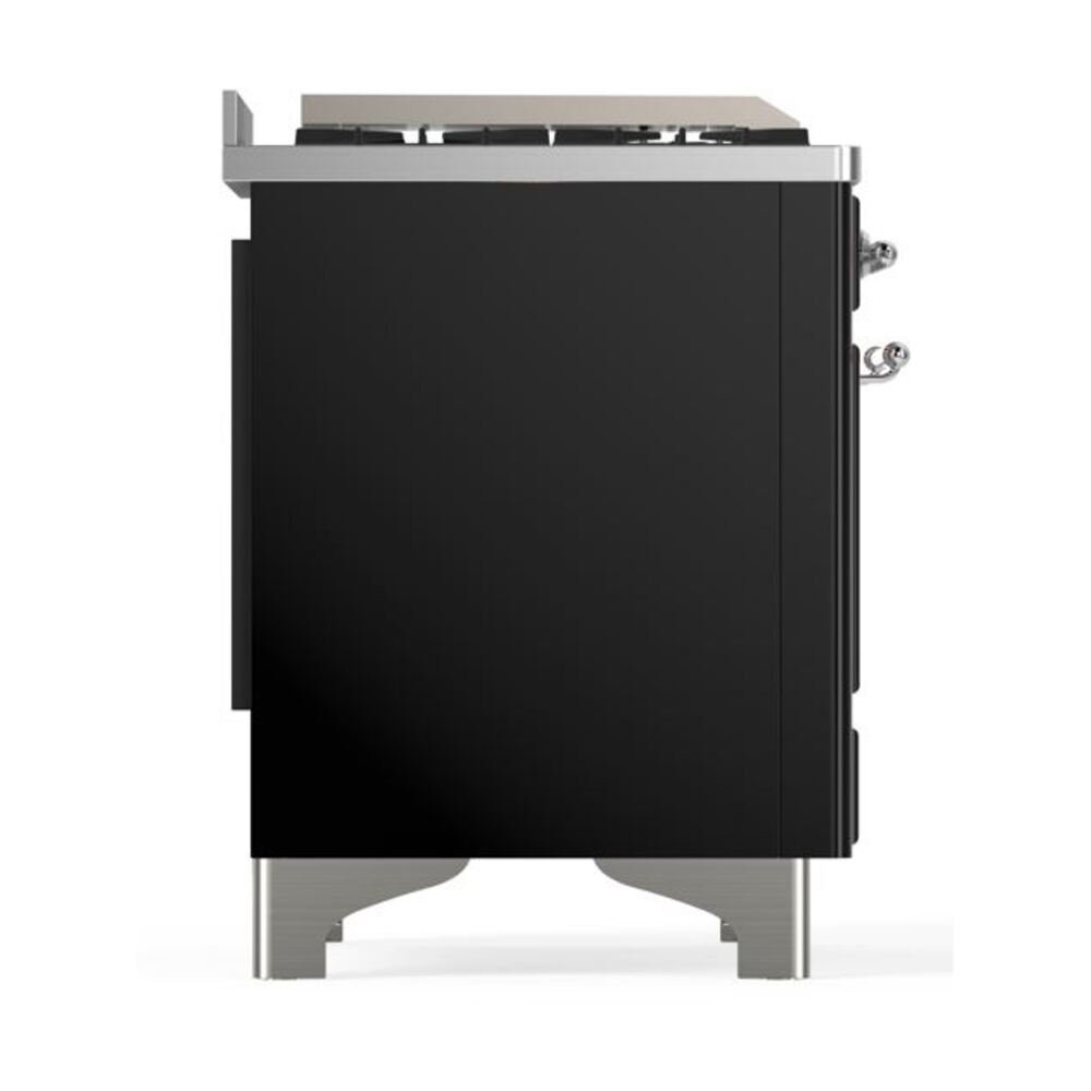 ILVE UM09F Majestic II 36 inch Dual Fuel Range with 6 Burners, Griddle