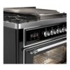 ILVE UM09F Majestic II 36 inch Dual Fuel Range with 6 Burners, Griddle