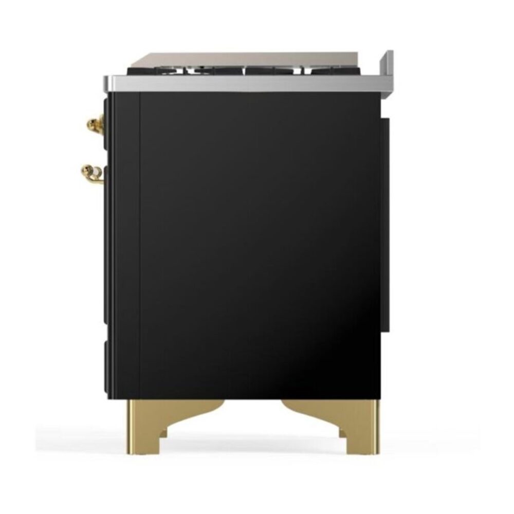 ILVE UM09F Majestic II 36 inch Dual Fuel Range with 6 Burners, Griddle
