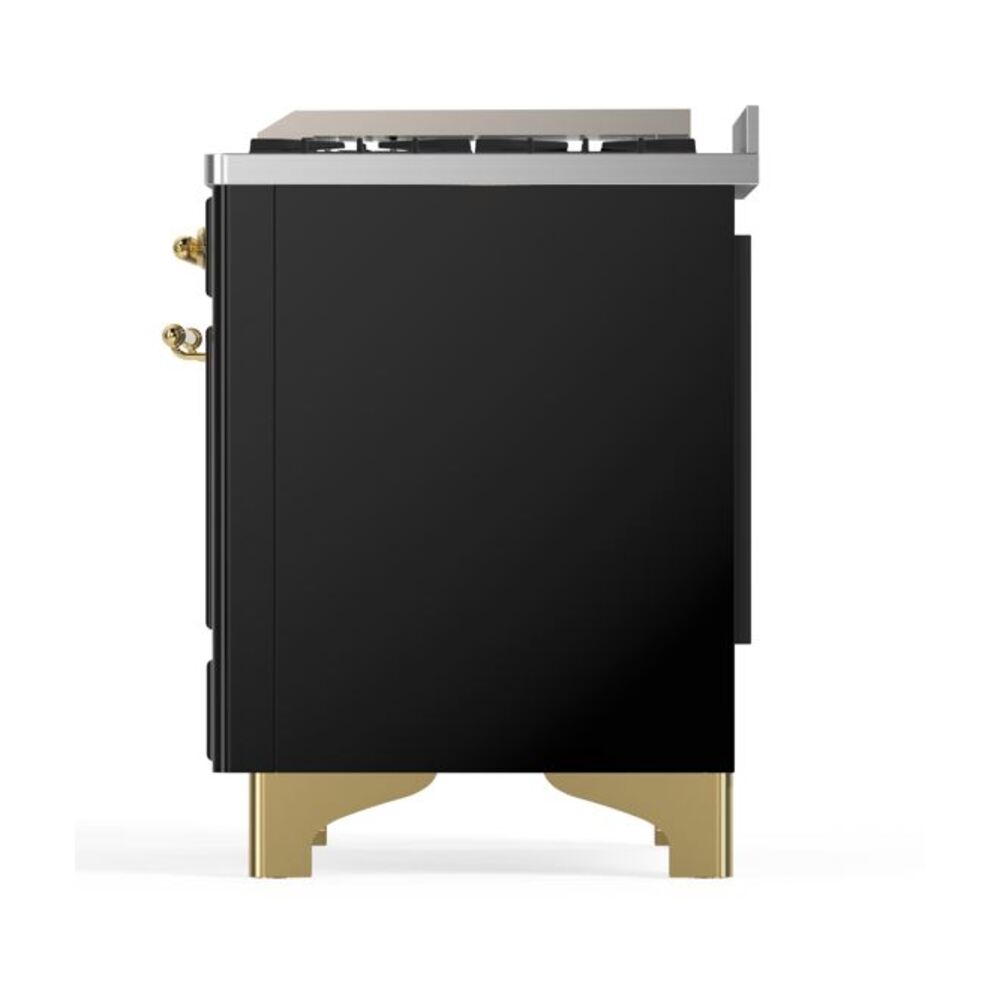 ILVE UM09F Majestic II 36 inch Dual Fuel Range with 6 Burners, Griddle