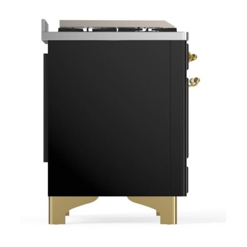 ILVE UM09F Majestic II 36 inch Dual Fuel Range with 6 Burners, Griddle