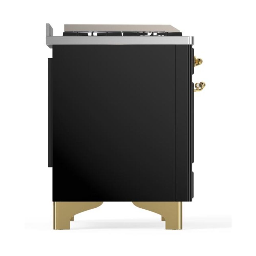 ILVE UM09F Majestic II 36 inch Dual Fuel Range with 6 Burners, Griddle