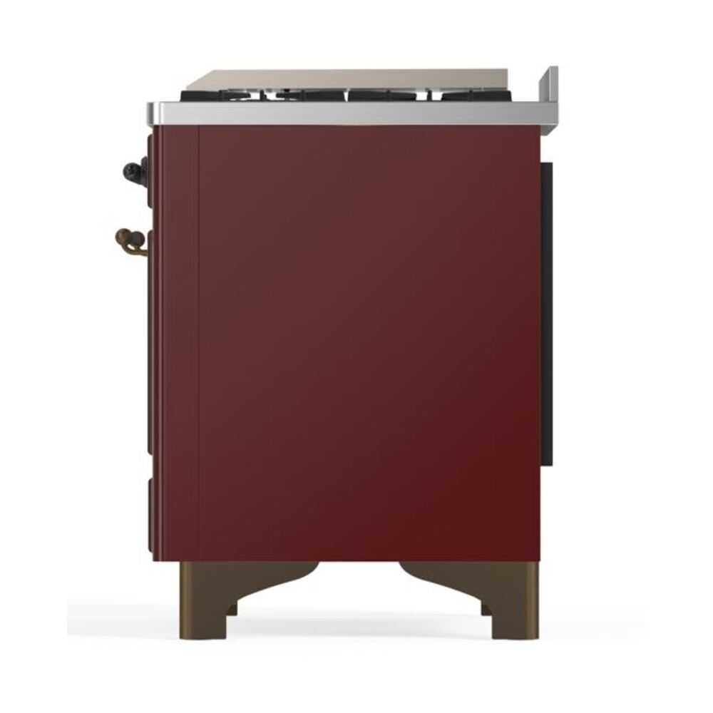 ILVE UM09F Majestic II 36 inch Dual Fuel Range with 6 Burners, Griddle