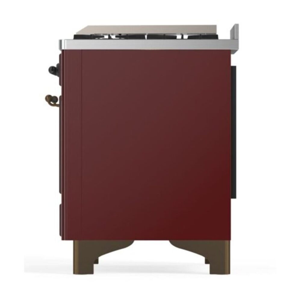 ILVE UM09F Majestic II 36 inch Dual Fuel Range with 6 Burners, Griddle