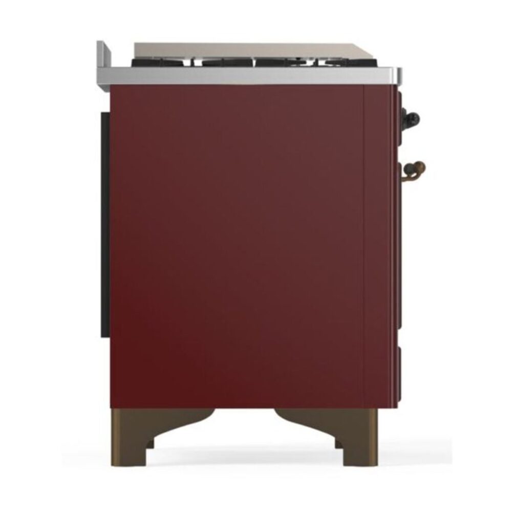 ILVE UM09F Majestic II 36 inch Dual Fuel Range with 6 Burners, Griddle