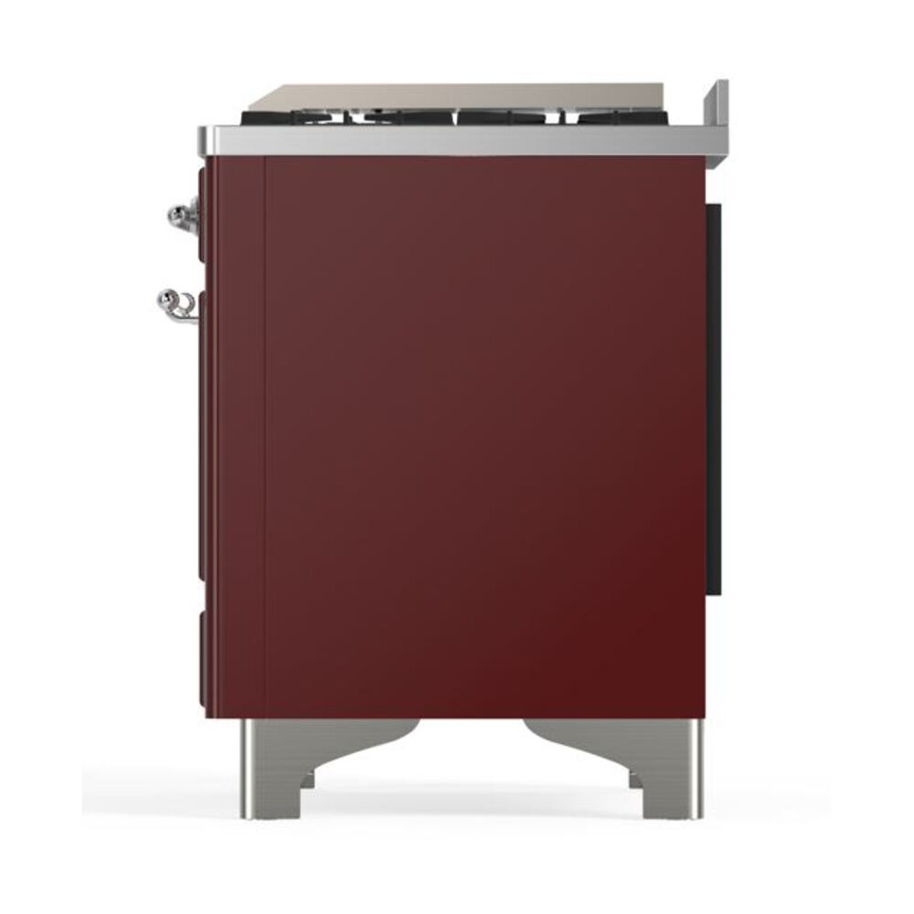 ILVE UM09F Majestic II 36 inch Dual Fuel Range with 6 Burners, Griddle