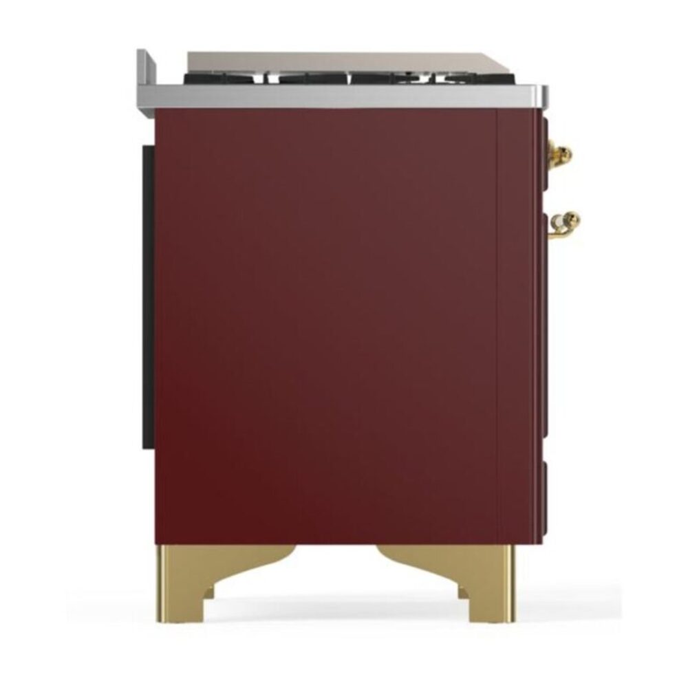 ILVE UM09F Majestic II 36 inch Dual Fuel Range with 6 Burners, Griddle