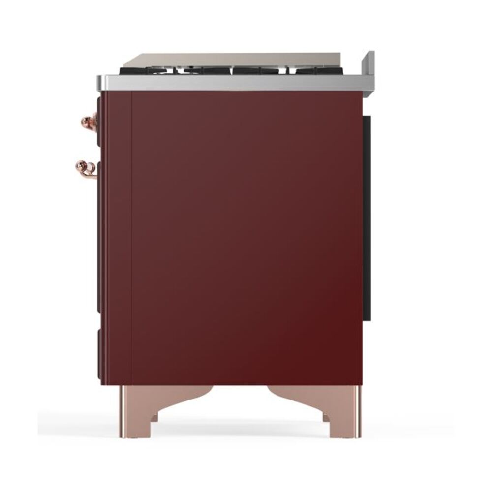 ILVE UM09F Majestic II 36 inch Dual Fuel Range with 6 Burners, Griddle