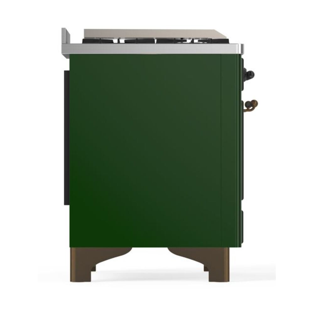 ILVE UM09F Majestic II 36 inch Dual Fuel Range with 6 Burners, Griddle