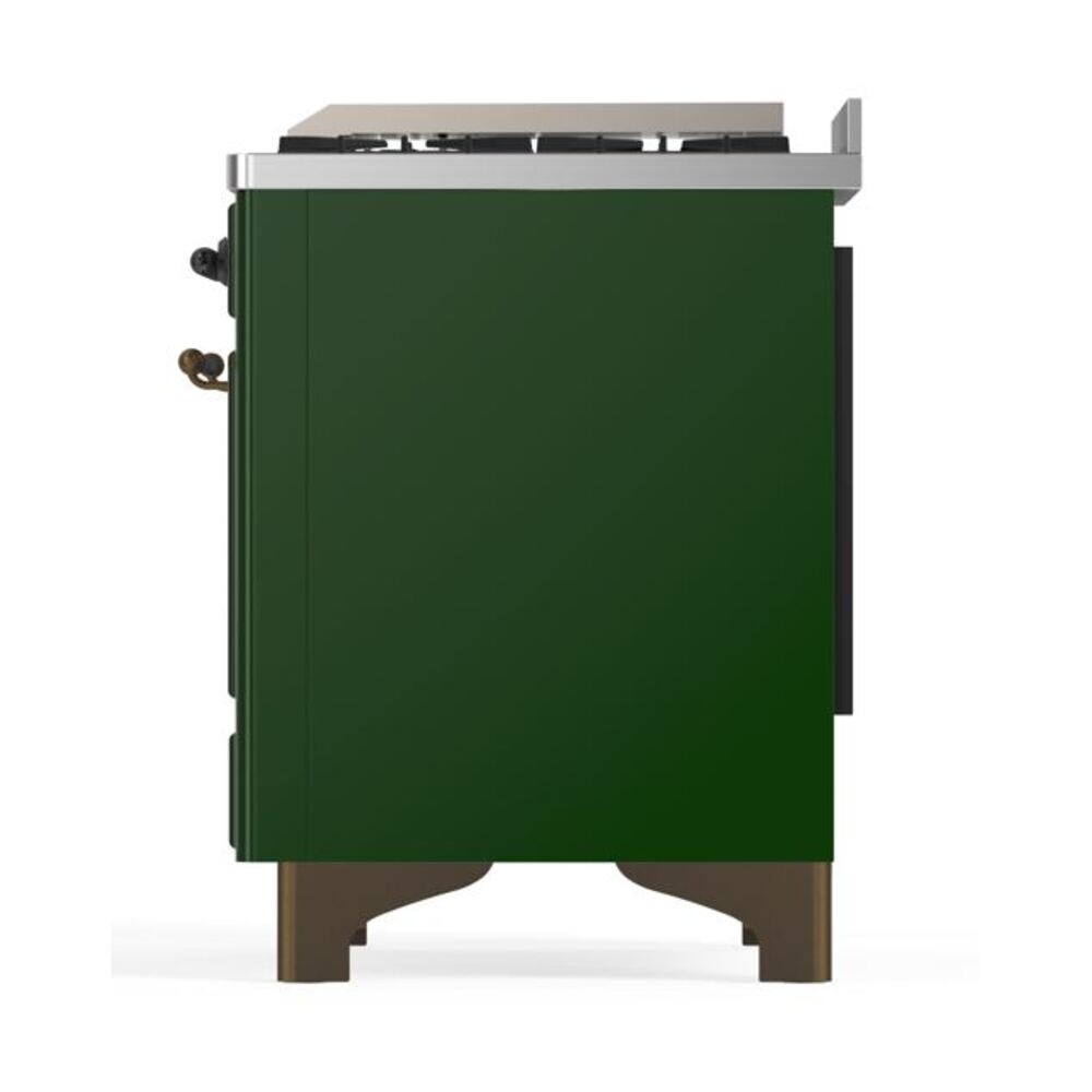 ILVE UM09F Majestic II 36 inch Dual Fuel Range with 6 Burners, Griddle