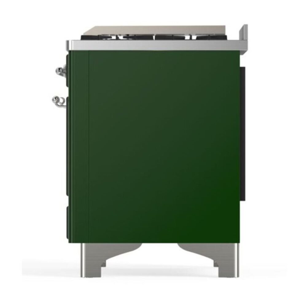 ILVE UM09F Majestic II 36 inch Dual Fuel Range with 6 Burners, Griddle