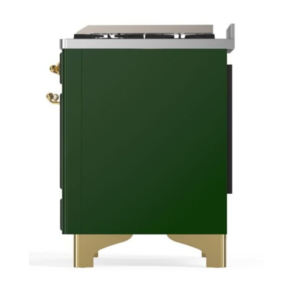 ILVE UM09F Majestic II 36 inch Dual Fuel Range with 6 Burners, Griddle