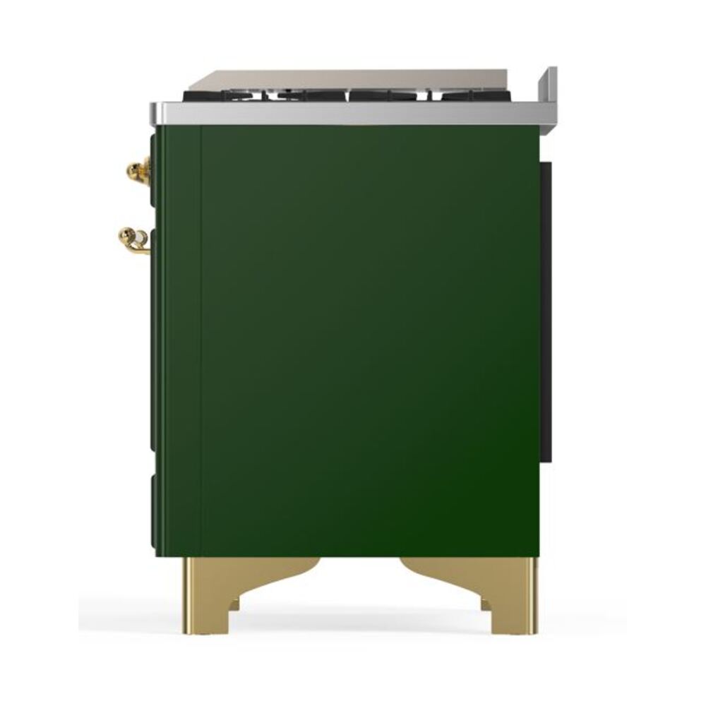 ILVE UM09F Majestic II 36 inch Dual Fuel Range with 6 Burners, Griddle